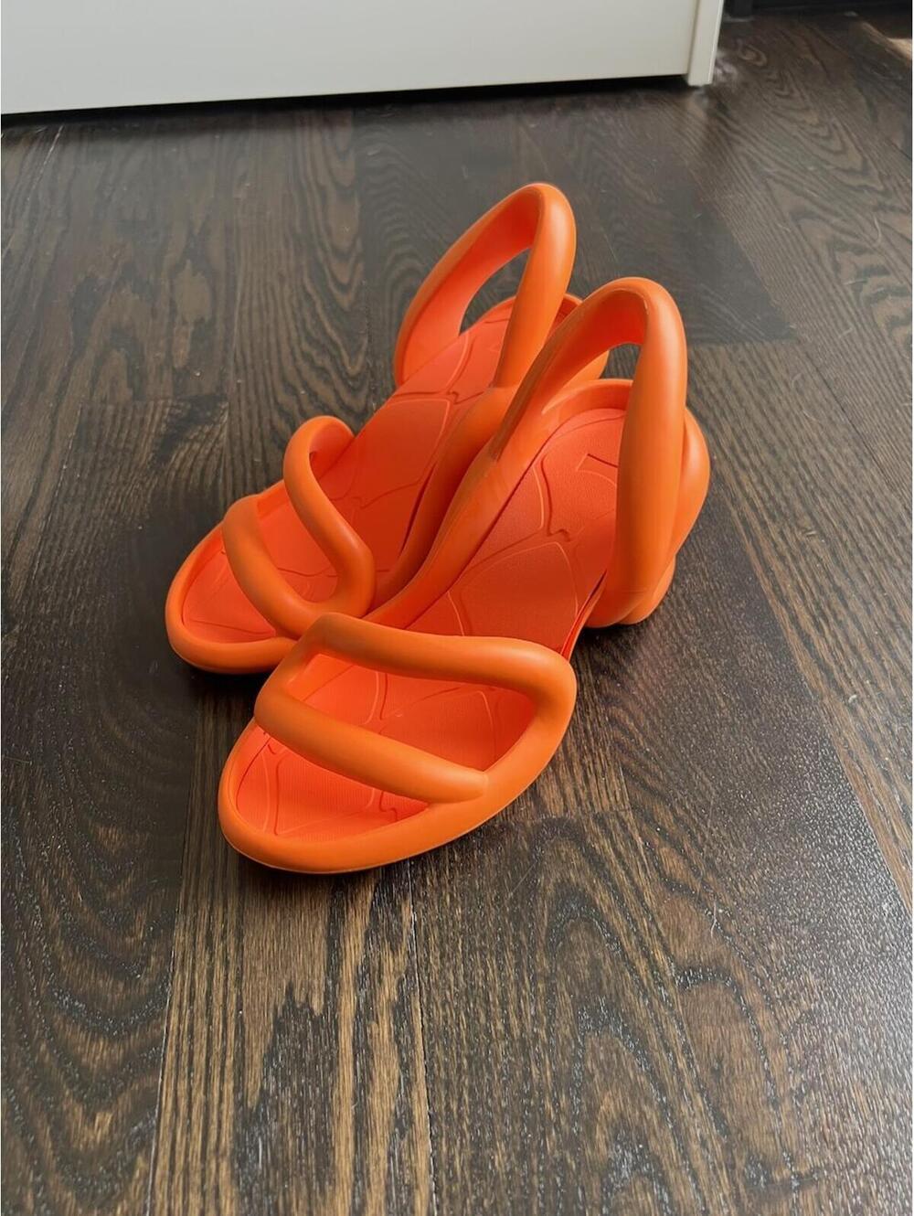 Camper Kobarah Orange Sandals Womens EU 36 MSRP $225 - Picture 4 of 5